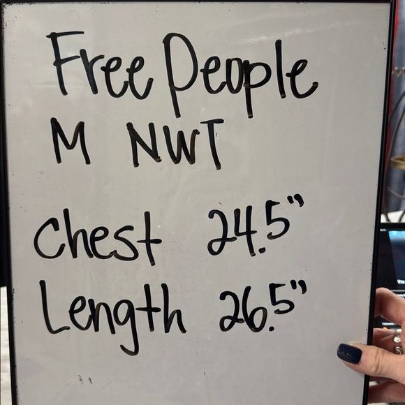 Free People NWT Mara Floral Printed Long Sleeve Button Down Blouse Size M - Picture 13 of 13